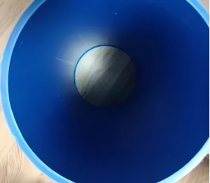 Why do PVC pipes have uneven inner and outer walls